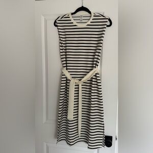 SPANX Black and Cream Dress